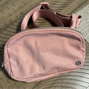 Lululemon dusty rose belt bag